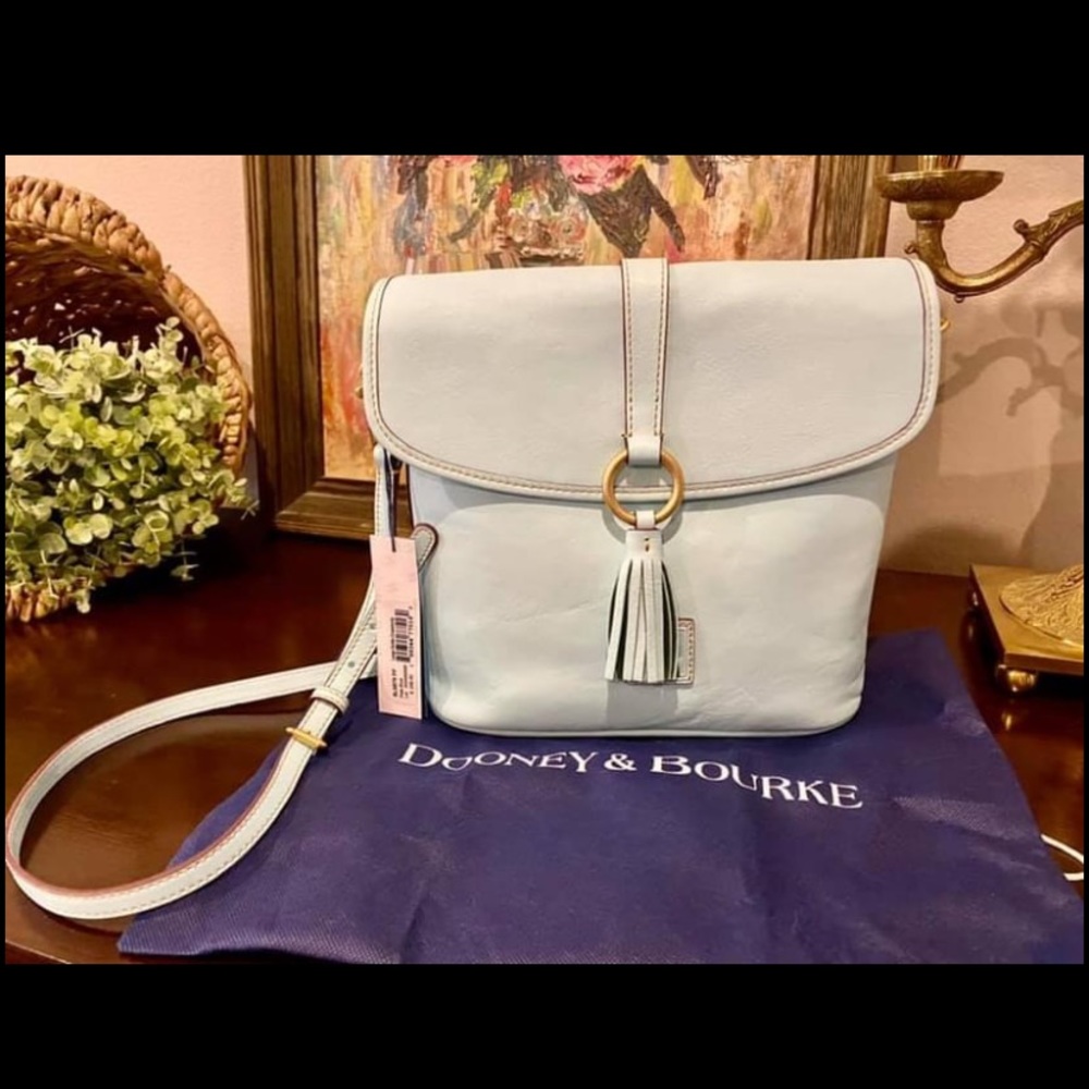 NWT Dooney Florentine Large Dottie Crossbody